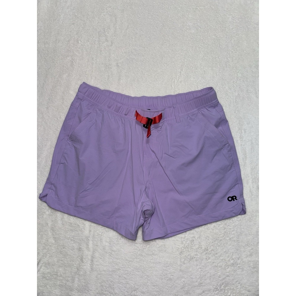 Outdoor Research Women's Red Cinch Belt Ferrosi Shorts Purple Size Large